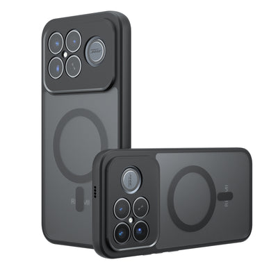 Husa pentru Xiaomi POCO F8 Ultra, Techsuit PureFrost MagSafe, negru frost