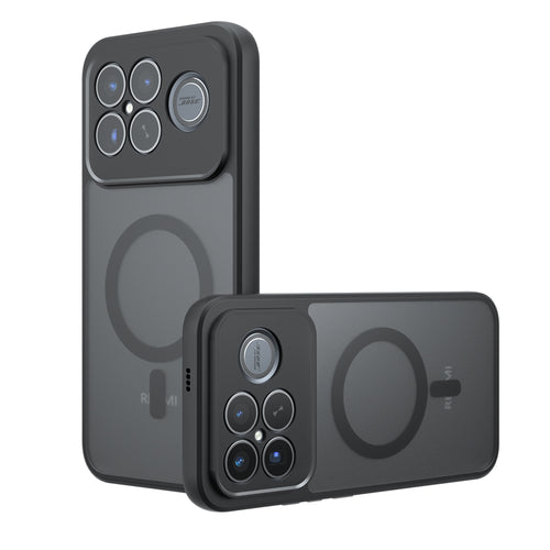 Husa pentru Xiaomi POCO F8 Ultra, Techsuit PureFrost MagSafe, negru frost
