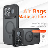 Husa pentru Xiaomi POCO F8 Ultra, Techsuit PureFrost MagSafe, negru frost