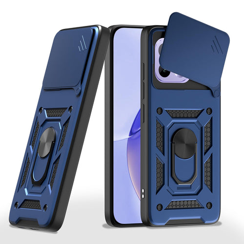 Husa pentru Realme 16 Pro, Techsuit CamShield Series, albastru