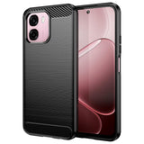 Husa pentru OPPO A6x 4G, Techsuit Carbon Silicone, albastru