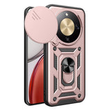 Husa pentru Honor Magic8 Lite, Techsuit CamShield Series, roz