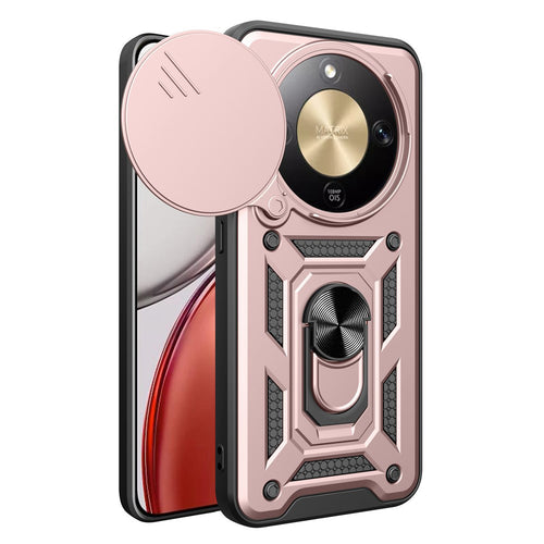Husa pentru Honor Magic8 Lite, Techsuit CamShield Series, roz