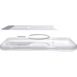 Husa pentru iPhone 17 Pro Max, Spigen Ultra Hybrid Classic MagSafe (ACS10291), argintiu