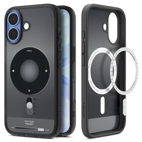 Husa pentru iPhone 17, Spigen Ultra Hybrid Classic MagSafe (ACS10390), negru