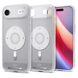 Husa pentru iPhone 17 Air, Spigen Ultra Hybrid Classic MagSafe (ACS10322), alb