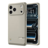 Husa pentru iPhone 17 Pro Max, Spigen Classic LS MagFit (ACS10478), bej