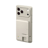Portofel Spigen Classic LS Mag Fit Wallet cu MagSafe (AFA10949), bej