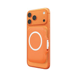 Portofel Spigen Magnetic Wallet TinTap MagFit+ (AFA11380), portocaliu