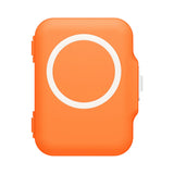Portofel Spigen Magnetic Wallet TinTap MagFit+ (AFA11380), portocaliu