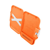 Portofel Spigen Magnetic Wallet TinTap MagFit+ (AFA11380), portocaliu