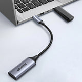 Adaptor UGREEN Adapter CM297 (70444), Audio-Video, USB-C to HDMI, 4K@60Hz, Plug & Play, Windows, Linux, Macos, 10cm, Gri