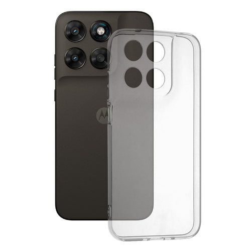 Husa pentru Motorola Moto G77, Techsuit Clear Silicone, transparenta