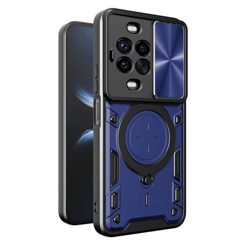 Husa pentru Huawei nova 14 Pro, Techsuit CamGuard Pro, albastru