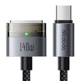Cablu Mcdodo Magnetic Cable (CA-2070), USB-C to MagSafe 3, 140W, LED Indicator, 2m, negru