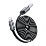 Cablu Mcdodo de date Self-Winding Series (CA-1160), USB-A to Lightning, 3A, 1m, negru