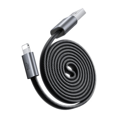 Cablu Mcdodo de date Self-Winding Series (CA-1160), USB-A to Lightning, 3A, 1m, negru