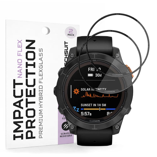 Folie de protectie pentru Garmin Fenix 7 Pro Solar, Techsuit