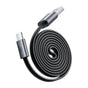 Cablu Mcdodo de date Self-Winding Series (CA-1200), USB to Type-C, Ultra-Thin Magnetic, 6A, 1m, negru