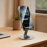 Suport de birou Mcdodo Suport telefon (TB-6920), Pliabil, 360° Rotation, One-Hand Operation, Universal, Anti-Slip Design, gri