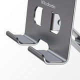 Suport de birou Mcdodo Suport telefon (TB-6920), Pliabil, 360° Rotation, One-Hand Operation, Universal, Anti-Slip Design, gri