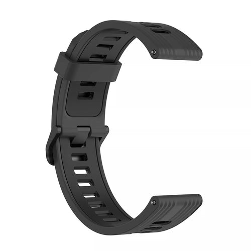 Curea pentru Garmin Venu 2, Techsuit Watchband 22mm (W002), negru