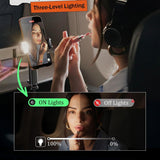 Suport bicicleta Lisen Suport de birou A133 (YL0225070021), pentru Phones 4-6.8, cu LED Light, 3 Brightness Levels, Stable, Max 3.6cm, negru