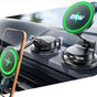 Suport auto cu incarcare wireless Lisen cu Incarcator wireless W608 Pro (YL0225090001), Ventuza, 25W, Qi2.2, negru