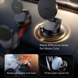 Suport auto cu incarcare wireless Lisen cu Incarcator wireless W608 Pro (YL0225090001), Ventuza, 25W, Qi2.2, negru
