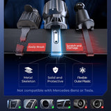 Suport auto cu incarcare wireless Lisen cu Incarcator wireless W704 Pro (YL0225090003), pentru Grila ventilatie, 25W, Qi2.2, negru