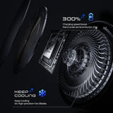Suport auto cu incarcare wireless Lisen cu Incarcator wireless W116 (YL0225060018), pentru Air vent / Bord, cu Cooling Fan, 25W, Qi2.2, negru