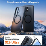 Husa pentru Samsung Galaxy S26 Ultra, Torras Guardian Magnetic Series, negru