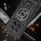 Husa pentru Xiaomi Redmi Note 15 Pro 4G, Techsuit RuggedCam, albastru
