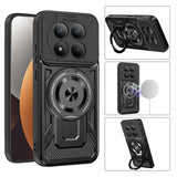 Husa pentru Xiaomi Redmi Note 15 Pro 4G, Techsuit RuggedCam, albastru