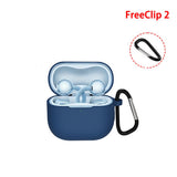 Husa pentru pentru Huawei FreeClip 2, Smooth Ultrathin Material, Techsuit, alb