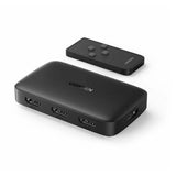 Adaptor UGREEN KVM Switch CM332 (80125), 3x HDMI, 4K@30Hz, 1x Micro-USB, RGB Video, 8-channel Lpcm, Negru