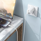 Cablu Borofone de date Energy Series (BX121), USB to Lightning, PVC, 2.4A, 1m, negru