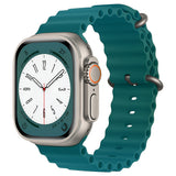 Curea pentru Apple Watch 6 44mm, Techsuit Watchband (W038), verde