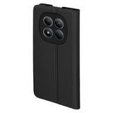 Husa pentru Xiaomi Redmi Note 15 Pro 4G, Techsuit Magskin Book, negru