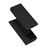 Husa pentru Motorola Moto G77, Techsuit Magskin Book, negru
