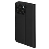 Husa pentru Motorola Moto G77, Techsuit Magskin Book, negru
