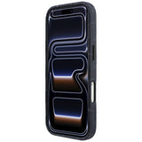 Husa pentru iPhone 17 Pro Max, Karl Lagerfeld Leather KL Monogram Logo MagSafe (KLHMP17X5PGKLMCB), albastru