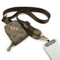 Guess Universal Strap 4G Metal Logo (GUUCNKP4DGMW), cu Small Purse pentru Accesories, reglabil, Eco Leather, Maro