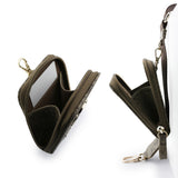 Guess Universal Strap 4G Metal Logo (GUUCNKP4DGMW), cu Small Purse pentru Accesories, reglabil, Eco Leather, Maro