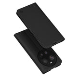Husa pentru Xiaomi 17 Ultra, Techsuit Magskin Book, negru