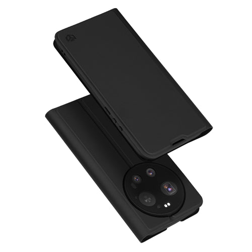 Husa pentru Xiaomi 17 Ultra, Techsuit Magskin Book, negru