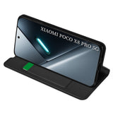 Husa pentru Xiaomi POCO X8 Pro, Techsuit Magskin Book, negru