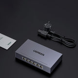 Adaptor UGREEN POE Switch CM741 (35371EU), 6 Gigabit LAN, 4x POE, 2x Ethernet, 60W, 1000Mbps, Plug & Play