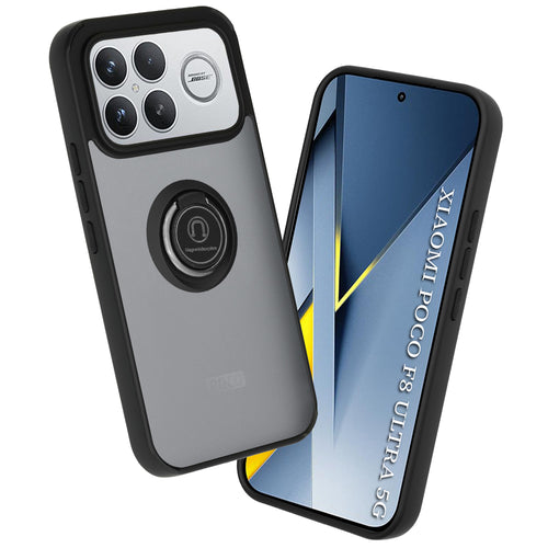 Husa pentru Xiaomi POCO F8 Ultra, Techsuit Glinth, negru
