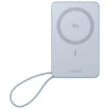 Baterie externa UGREEN Magnetic PB773 (65958B), Incarcare Wireless rapida, MagSafe, 10000mAh, USB-C, 25W, cu Type-C Cablu, bleu